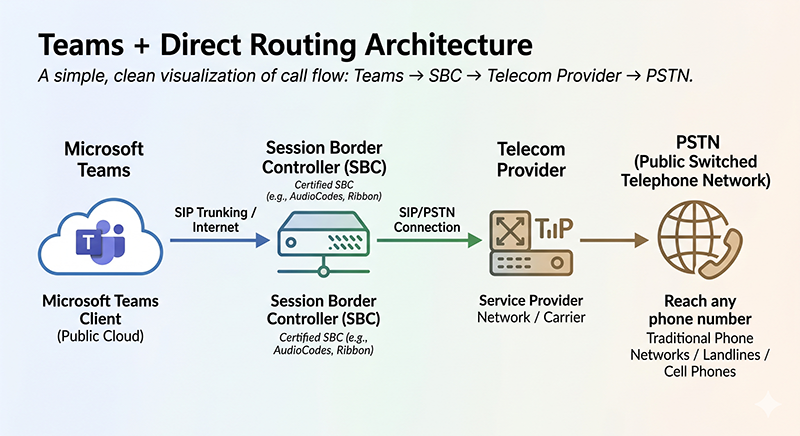 direct routing architecture